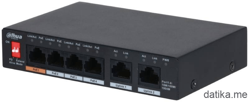 Dahua PFS3006-4GT-60 4port PoE switch 