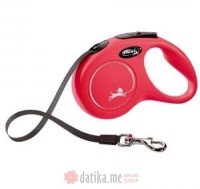 Flexi Povodac New Classic Small Tape 5M Red