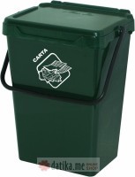 ARTPLAST Kanta sa poklopcem za otpatke 35L zelena BS35/V