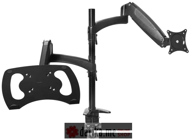TRUST Monitor & Laptop Arm 32" Maximum Size, Black