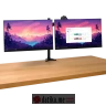TRUST Monitor & Laptop Arm 32" Maximum Size, Black