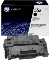 HP 55A Black Original LaserJet Toner Cartridge (CE255A) 