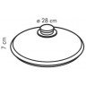 Tescoma UNICOVER STAKLENI POKLOPAC 28cm
