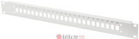 Digitus FO front panel, 1U, 24x LC DX, fixed grey (RAL 7035)