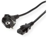 ROLINE Power Cable, straight IEC Connector, black, 3 m