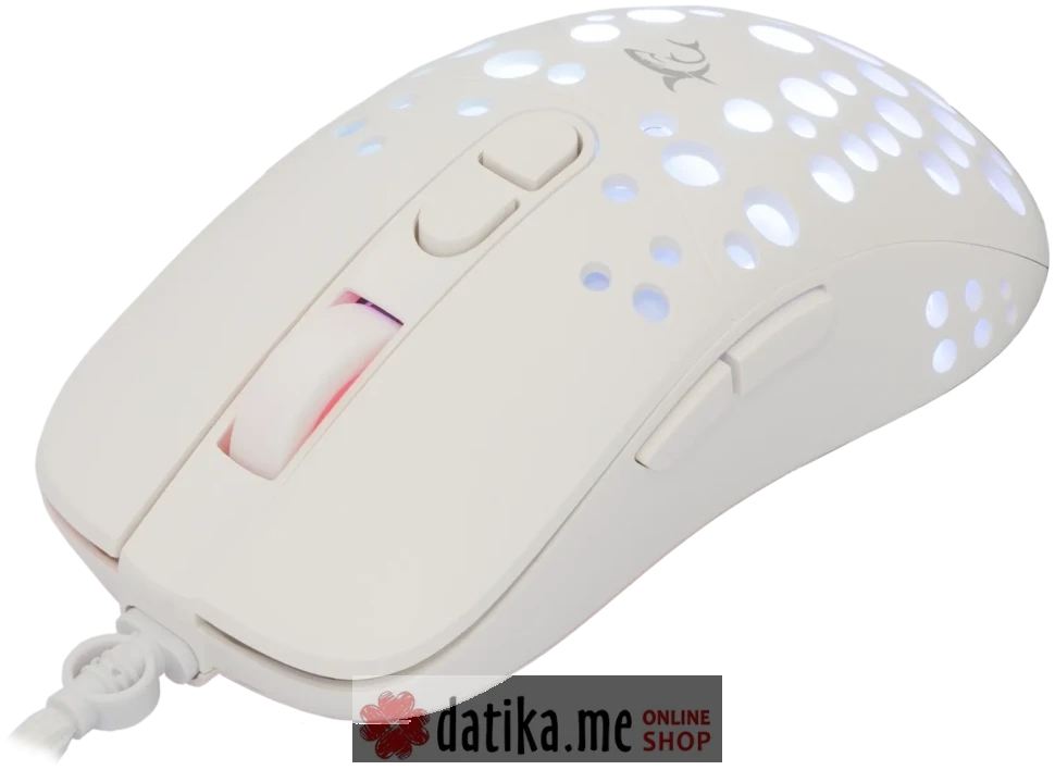White Shark TRISTAN-2 White gaming mouse