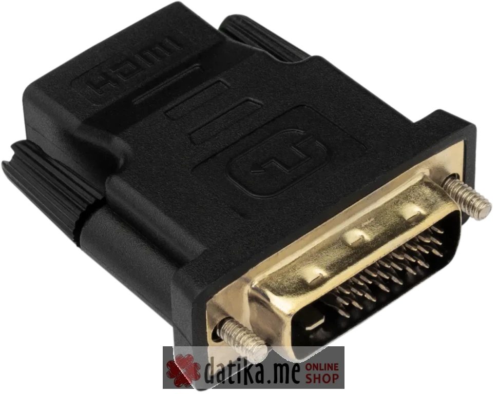 SBOX ADAPTER DVI (24+1) Male -> HDMI Female