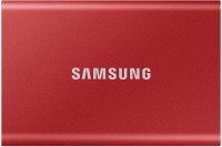 Samsung 1TB External Portable SSD T7 (Metallic Red) USB 3.2 Gen 2, 2MU-PC1T0R/WW