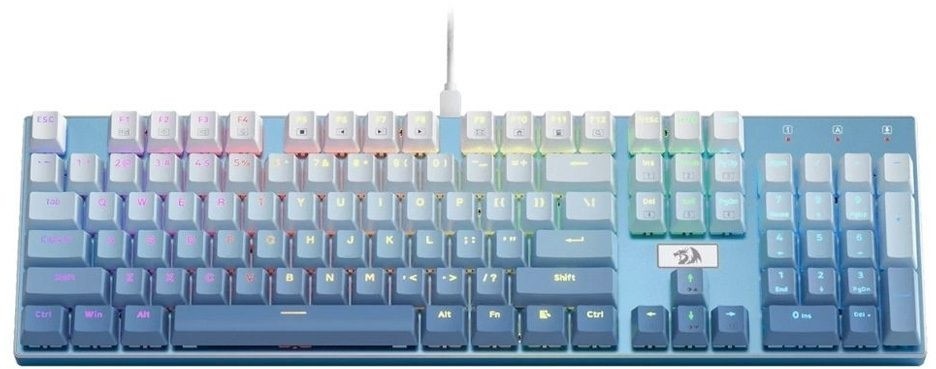 Redragon Tastatura Devarajas K556GWB-RGB Blue, Wired, Red Switch