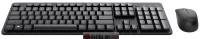 TRUST Ody II Silent Wireless Keyboard & Mouse set, YU, Crna