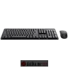 TRUST Ody II Silent Wireless Keyboard & Mouse set, YU, Crna