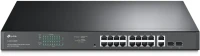 TP-LINK TL-SG1218MPE 18-Port Gigabit Easy Smart Switch with 16-Port PoE+ 
