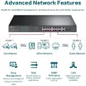 TP-LINK TL-SG1218MPE 18-Port Gigabit Easy Smart Switch with 16-Port PoE+  в Черногории