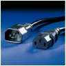 ROLINE Monitor Power Cable, IEC 320 C14 - C13, black, 0.5 m в Черногории