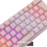 White Shark WAKIZASHI Pink - Blue switches gaming keyboard