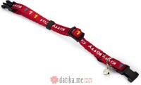 Beeztees OGRLICA ZA MACE KITTY CAT RED