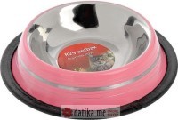 Beeztees POSUDA ZA PSE STRIPES PINK 
