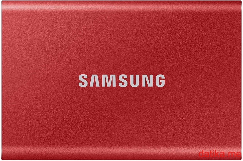Samsung 500GB External Portable SSD T7 (Metallic Red) USB 3.2 Gen 2, MU-PC500R/WW in Podgorica Montenegro