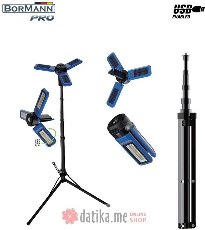 BORMANN  Reflektor led akumulat. ..V/4000mAh/radno vrij. 2-4h BPR6070  в Черногории