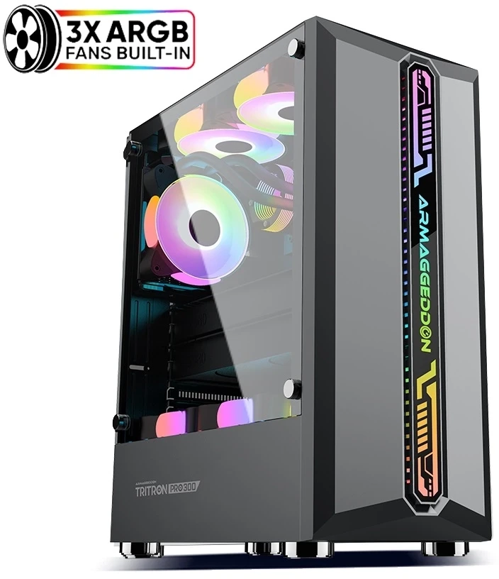 Armaggeddon Tritron Pro 300 Black Gejmersko kucsite