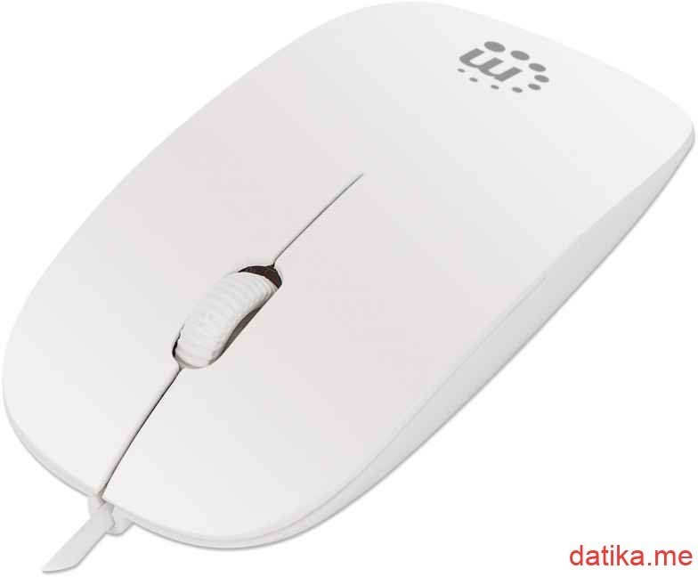 Manhattan Silhouette Optical Mouse White