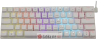 White Shark WAKIZASHI White - Blue switches gaming keyboard