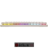 White Shark WAKIZASHI White - Blue switches gaming keyboard