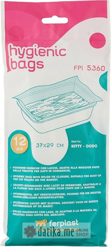 Ferplast FPI 5360 HYGIENIC BAGS S-kese
