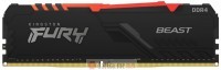 KINGSTON DIMM DDR4 16GB (2x8GB kit) 3200MT/s KF432C16BB2AK2/16 Fury Beast RGB XMP