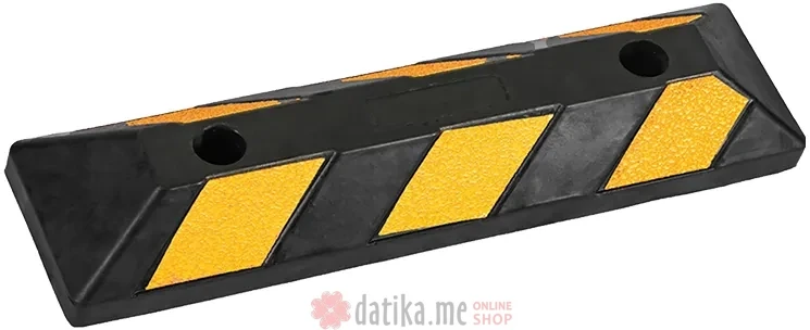 BORMANN Parking graničnik gumeni,reflektujući 55x10x10cm  в Черногории