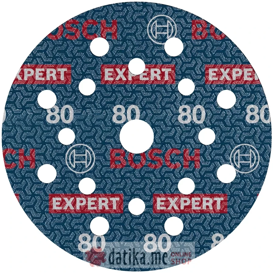 BOSCH Brusni disk za razne materijale 125mm, 6/1 G80 EXPERT O780 в Черногории