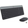 Logitech MK470 Slim Wireless Keyboard and Mouse Combo Graphite 