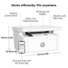 HP LaserJet MFP M141w Printer (7MD74A) 