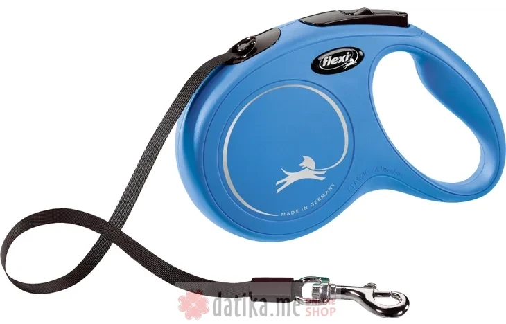 Flexi Povodac New Classic Medium Tape 5M Blue в Черногории