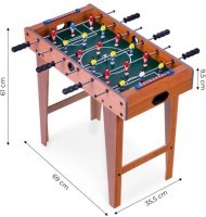 ECOTOYS Mini stoni fudbal drveni 69x35 cm 