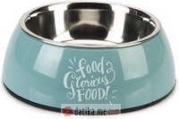 Beeztees POSUDA ZA PSE GLORIOUS PLAVA 14CM