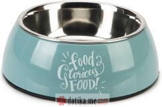 Beeztees POSUDA ZA PSE GLORIOUS PLAVA 14CM