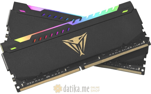 Patriot 32GB DDR4 3200MHz Viper Steel RBG,  PVSR432G320C6K