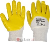Bormann BPP242 Rukavice radne od pamuka obložene nitrilom Velicina 10 