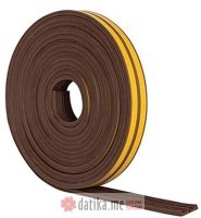BORMANN BHT8524 Dihtung za prozore i vrata samoljep E 9x4mm 6m braon 