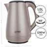 FIRST KUVALO ZA VODU 1l/1200W (Brown)