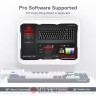 Redragon Tastatura Pollux K628-RGB Pro Wired/Wireless Mechanical RGB Gaming Keyboard (red switch) White