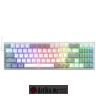 Redragon Tastatura Pollux K628-RGB Pro Wired/Wireless Mechanical RGB Gaming Keyboard (red switch) White