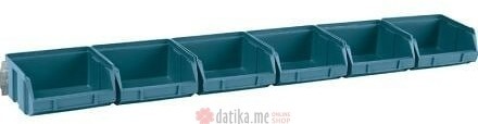 ARTPLAST Metalni profil sa 6 PVC kutija 600mm 