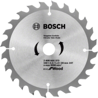 Bosch List kružne testere za drvo Eco Wood 160x20/16x2.2mm 24z