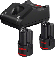 Bosch Set Akumulatora 2x12V/2,Ah + Punjac GAL 12V-40