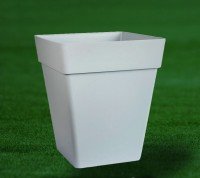 IDel Flowerbox Žardinjera plastična 30x30x34cm/19L White