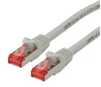 ROLINE S/FTP Patch Cord Cat.6 Component Level, LSOH, grey, 20 m