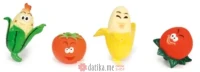 Beeztees IGRACKE ZA PSE VINIL FRUIT-VOCKICE