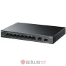 TP-Link LS1210GP 10-Port Gigabit Desktop Switch with 8-Port PoE+